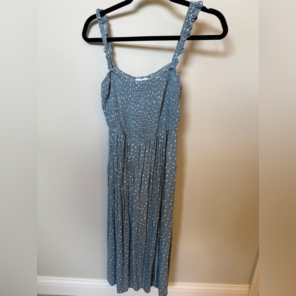Blue Spotted Dress